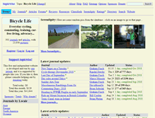 Tablet Screenshot of bicyclelife.topicwise.com